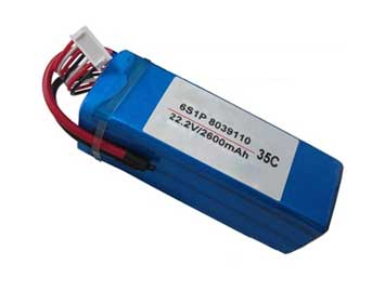 22.2V/2600mAh߱ʾۺ늳 30C